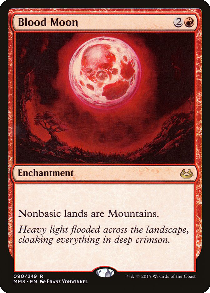 MTG Canarias - MM3 90 - Blood Moon