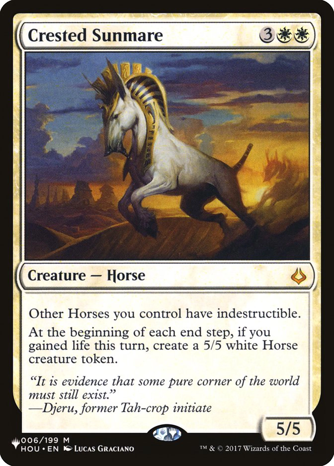 MTG Canarias - PLIST 303 - Crested Sunmare