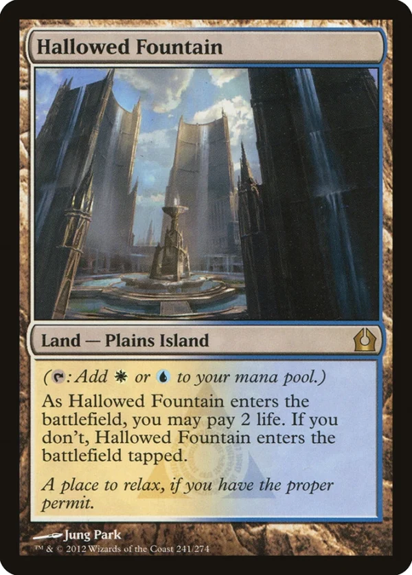 MTG Canarias - RTR 241 - Hallowed Fountain