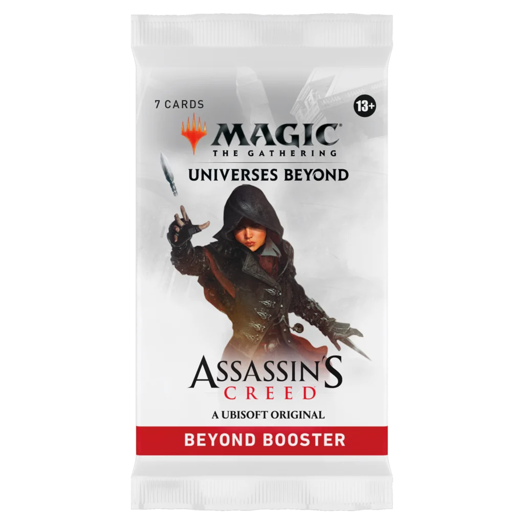 Sobre de Más allá del Multiverso de Magic: The Gathering | Assassin’s Creed (en inglés)