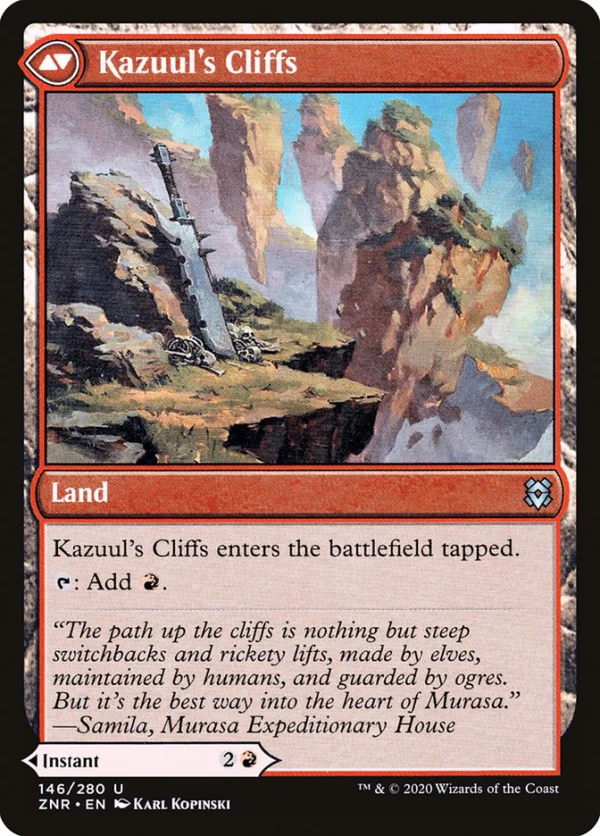 MTG Canarias - ZNR 146 - Kazuul's Cliffs