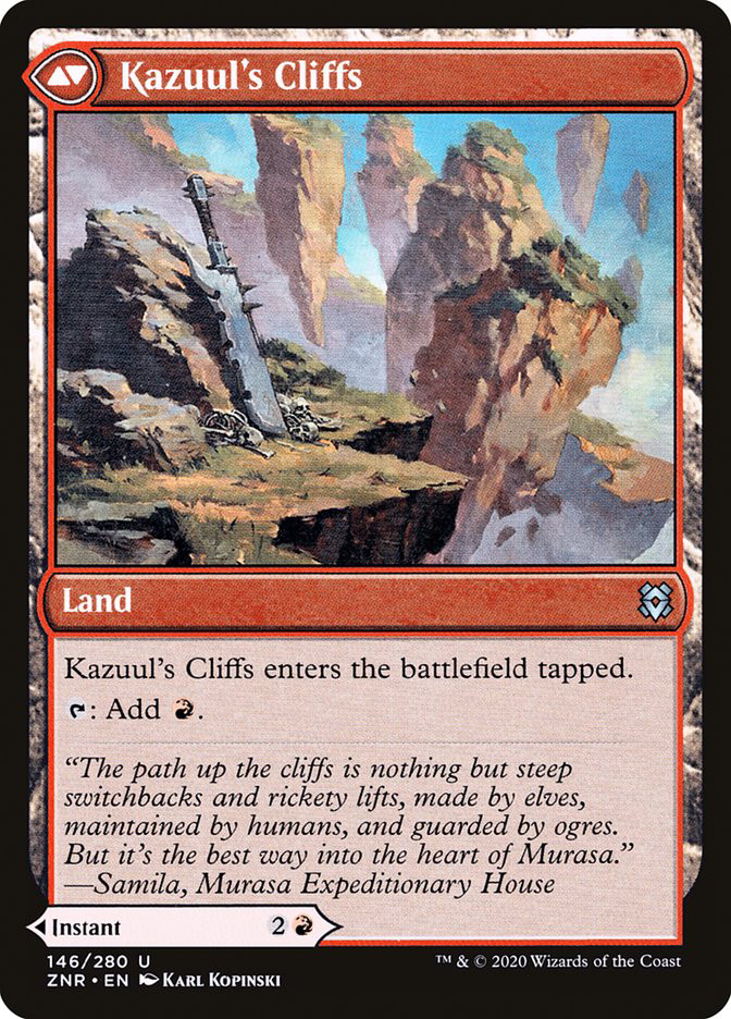 MTG Canarias - ZNR 146 - Kazuul's Cliffs