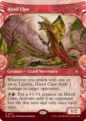 MTG Canarias – BLB 317 – Hired Claw