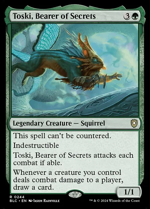 Toski, Portador de Secretos