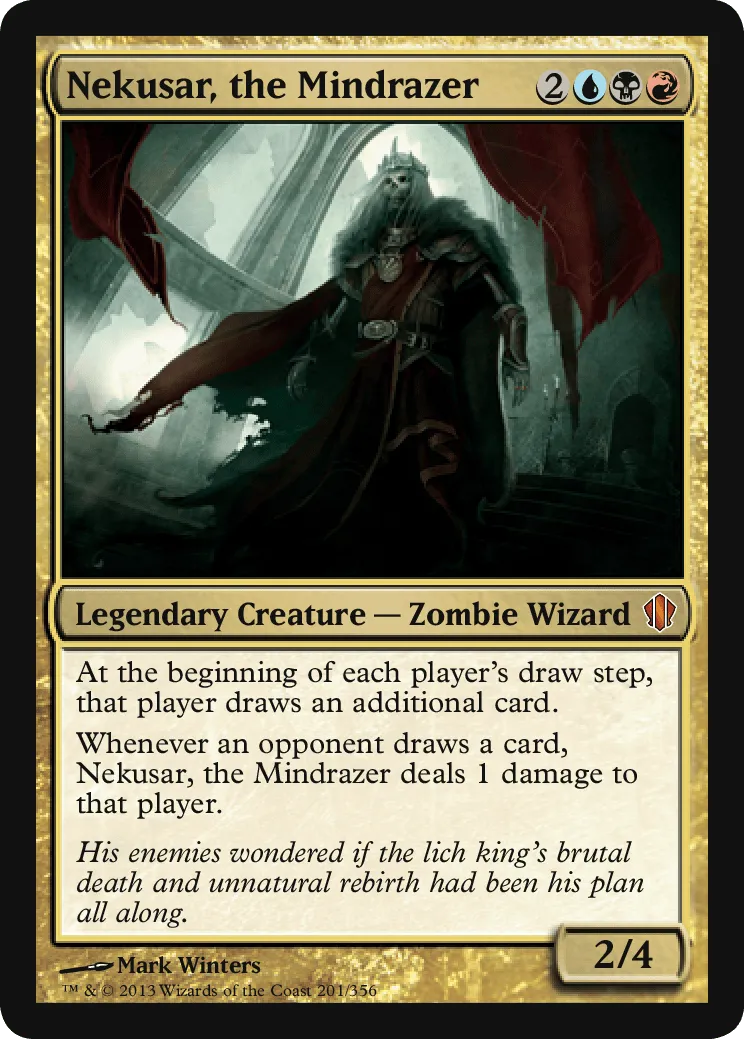 MTG Canarias - C13 53 - Nekusar, the Mindrazer