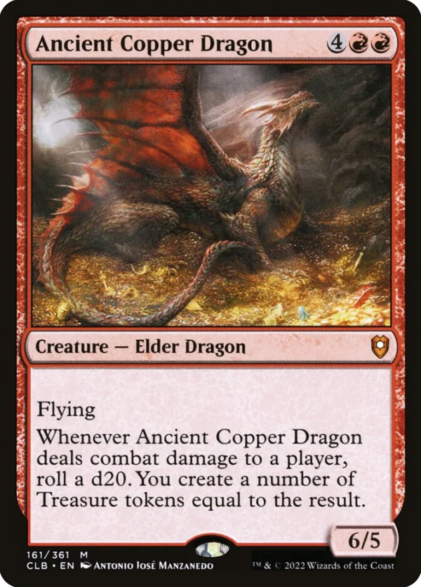 MTG Canarias - CLB 161 - Ancient Copper Dragon