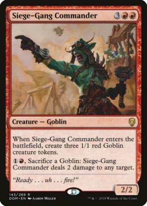 MTG Canarias – DOM 143 – Siege-Gang Commander