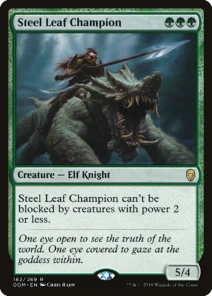 MTG Canarias – DOM 182 – Steel Leaf Champion