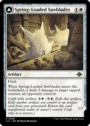 MTG Canarias – LCI 36 – Spring-Loaded Sawblades