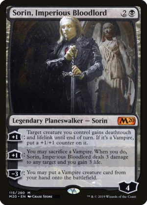 MTG Canarias – M20 115 – Sorin, Imperious Bloodlord