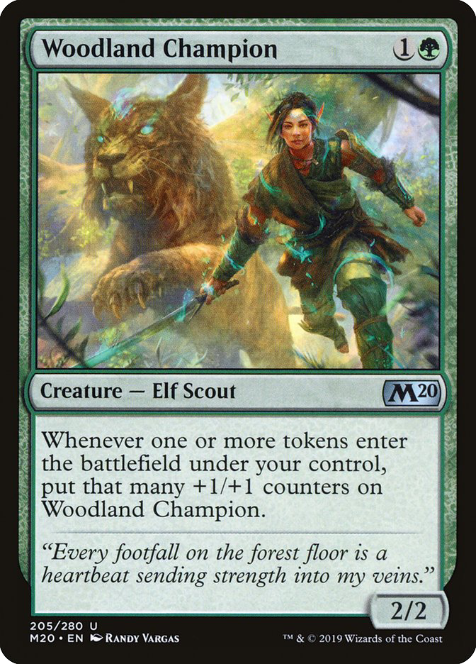 MTG Canarias - M20 205 - Woodland Champion