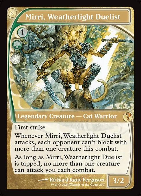 Mirri, duelista del Vientoligero
