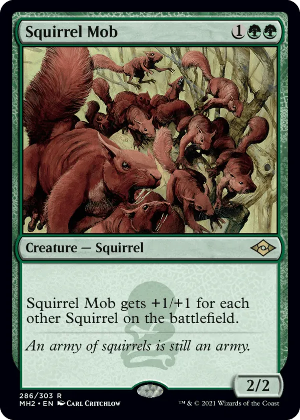 MTG Canarias - MH2 286 - Squirrel Mob