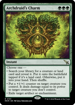 MTG Canarias - MKM 151 - Archdruid's Charm