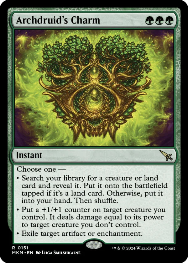 MTG Canarias - MKM 151 - Archdruid's Charm