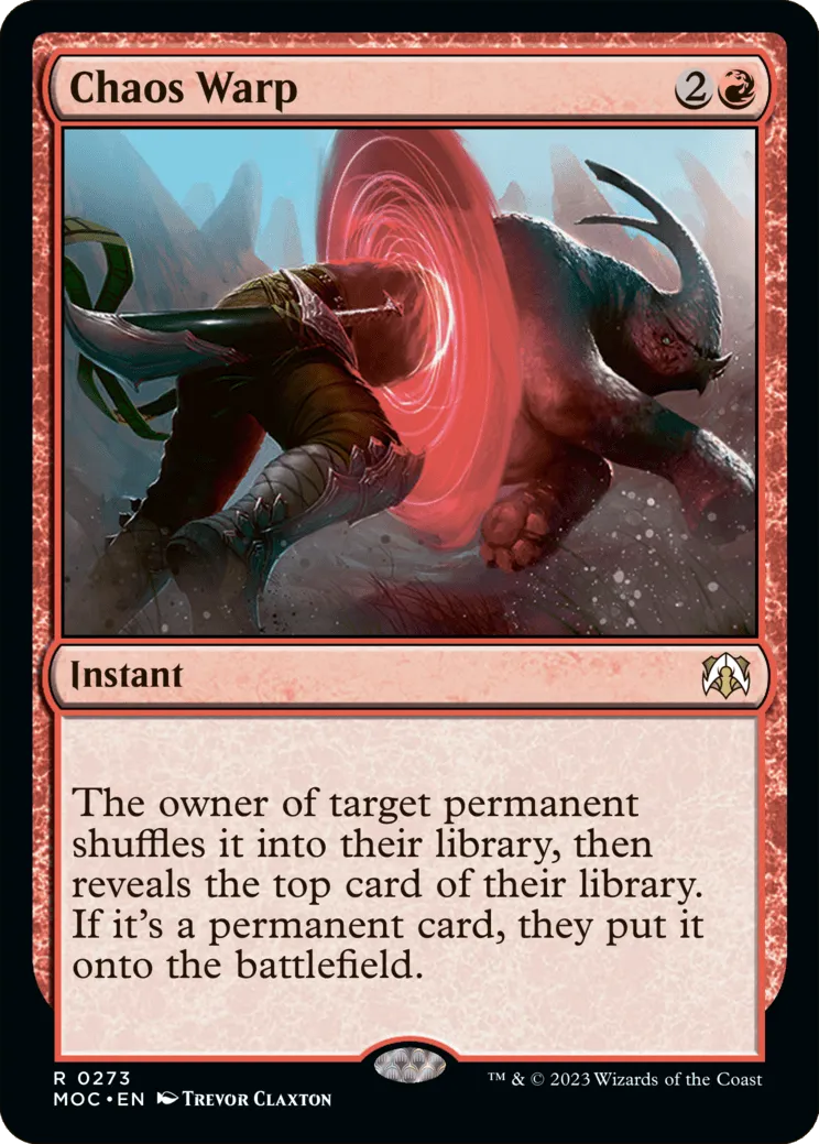 MTG Canarias - MOC 0273 - Chaos Warp