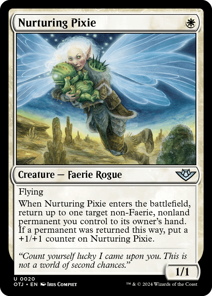 MTG Canarias - OTJ 0020 - Nurturing Pixie