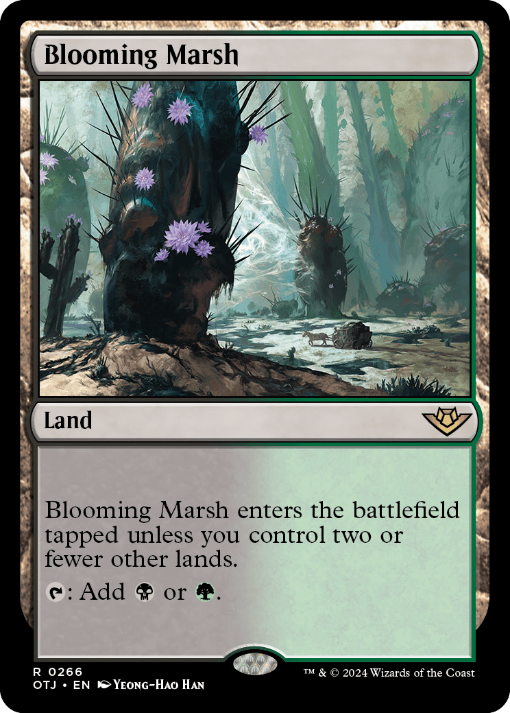 MTG Canarias - OTJ 266 - Blooming Marsh