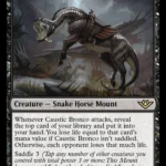 MTG Canarias - OTJ 82 - Caustic Bronco