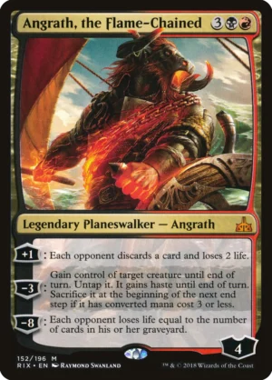 MTG Canarias - RIX 152 - Angrath, the Flame-Chained