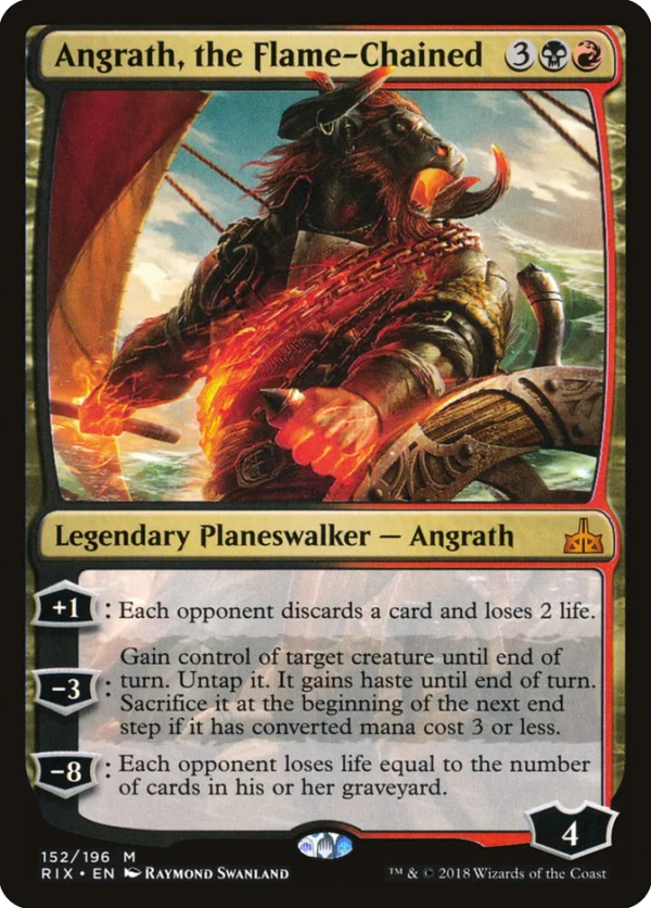 MTG Canarias - RIX 152 - Angrath, the Flame-Chained