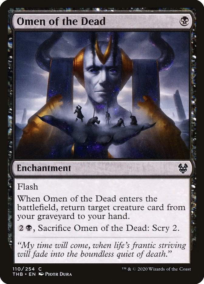 MTG Canarias - THB 110 - Omen of the Dead