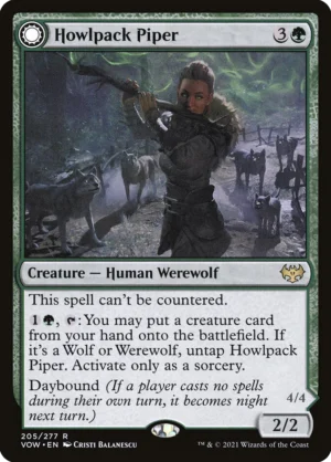 MTG Canarias – VOW 205 – Howlpack Piper