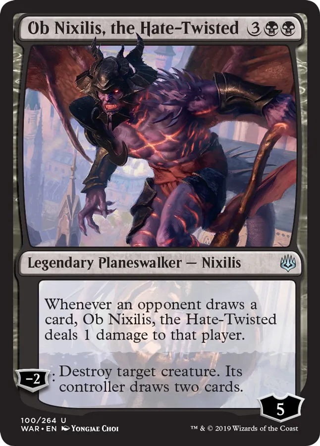 MTG Canarias - WAR 100 - Ob Nixilis, the Hate-Twisted