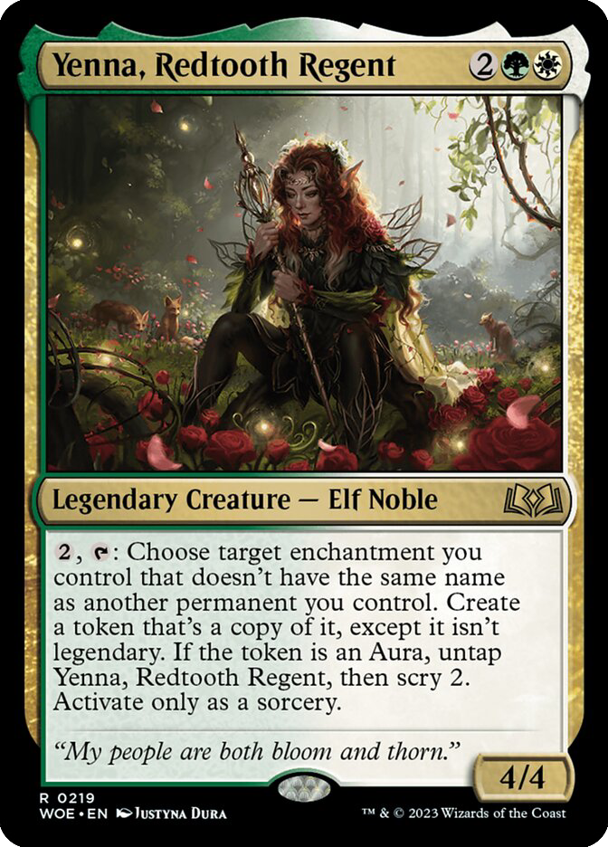 MTG Canarias - WOE 219 - Yenna, Redtooth Regent