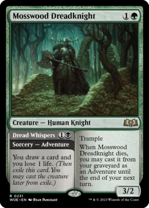 MTG Canarias – WOE 231 – Mosswood Dreadknight