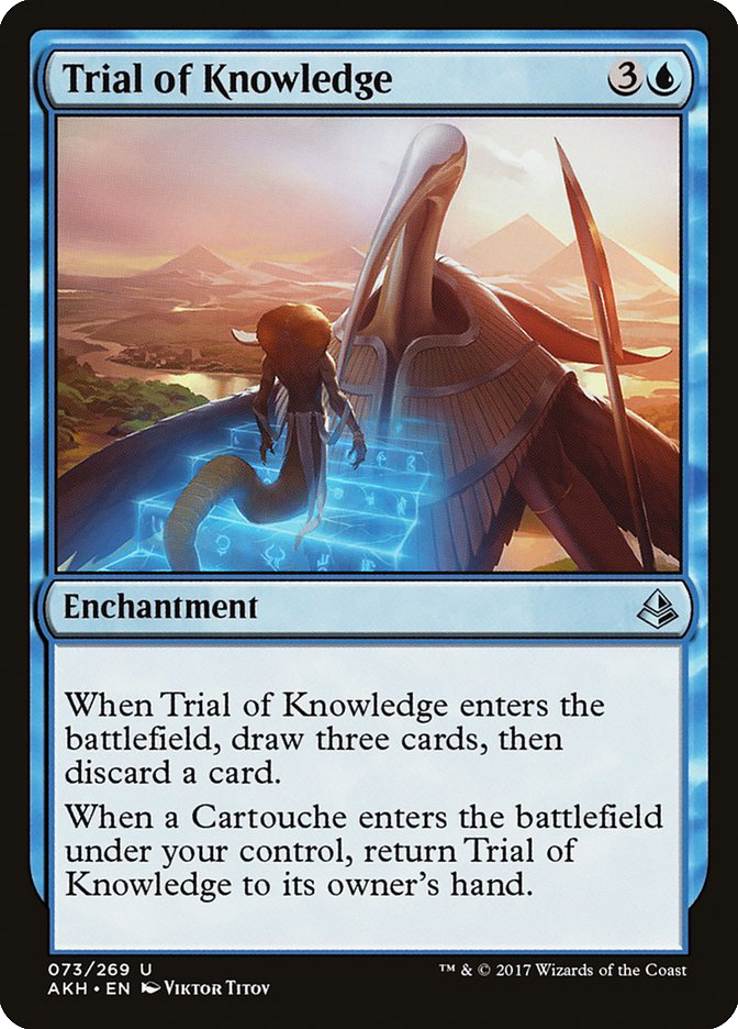 MTG Canarias - AKH 73 - Trial of Knowledge