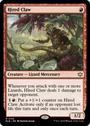 MTG Canarias – BLB 140 – Hired Claw