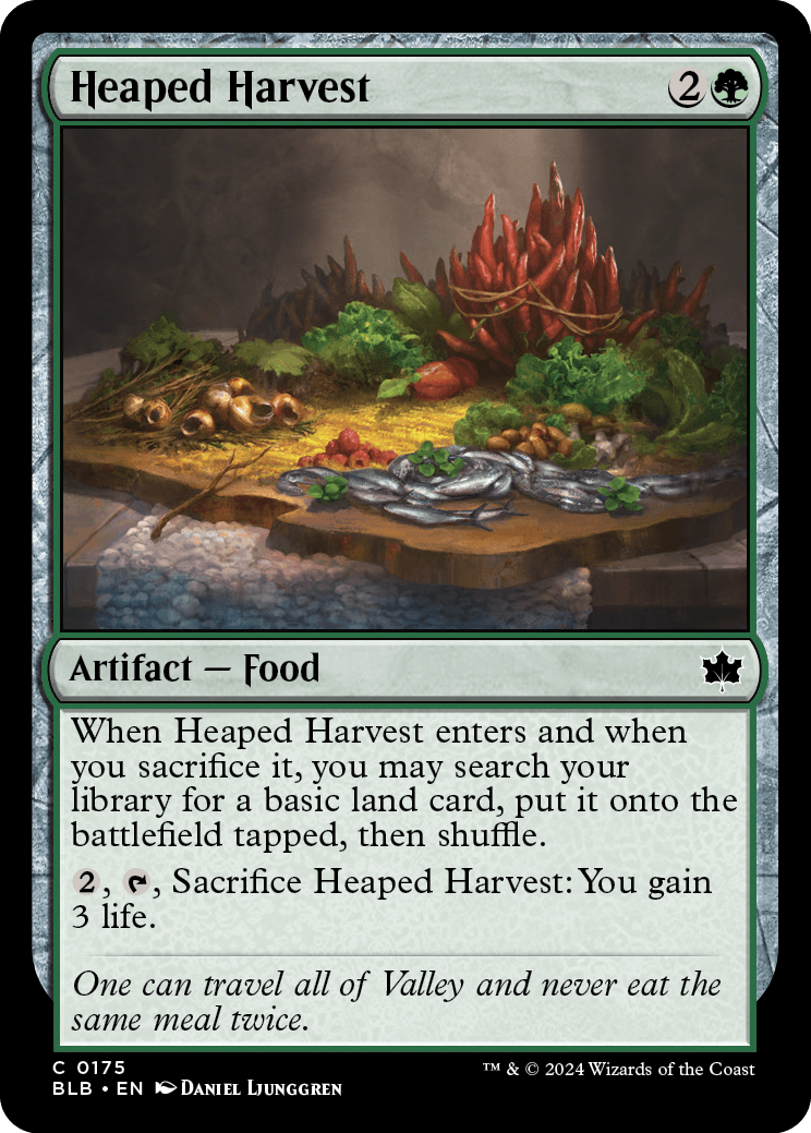 MTG Canarias - BLB 175 - Heaped Harvest