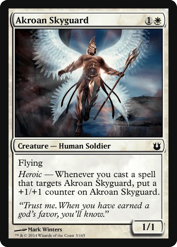 MTG Canarias - BNG 3 - Akroan Skyguard