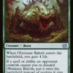 MTG Canarias - BRO 187 - Obstinate Baloth