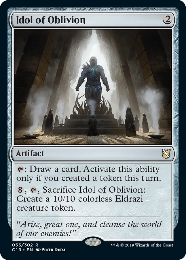 MTG Canarias - C19 055 - Idol of Oblivion