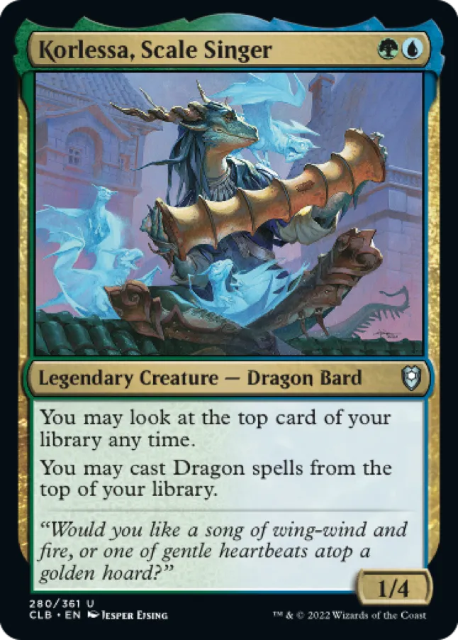 MTG Canarias - CLB 280 - Korlessa, Scale Singer