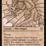 MTG Canarias - CLB 376 - Ancient Gold Dragon