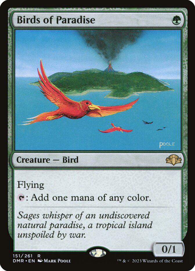 MTG Canarias - DMR 151 - Birds of Paradise