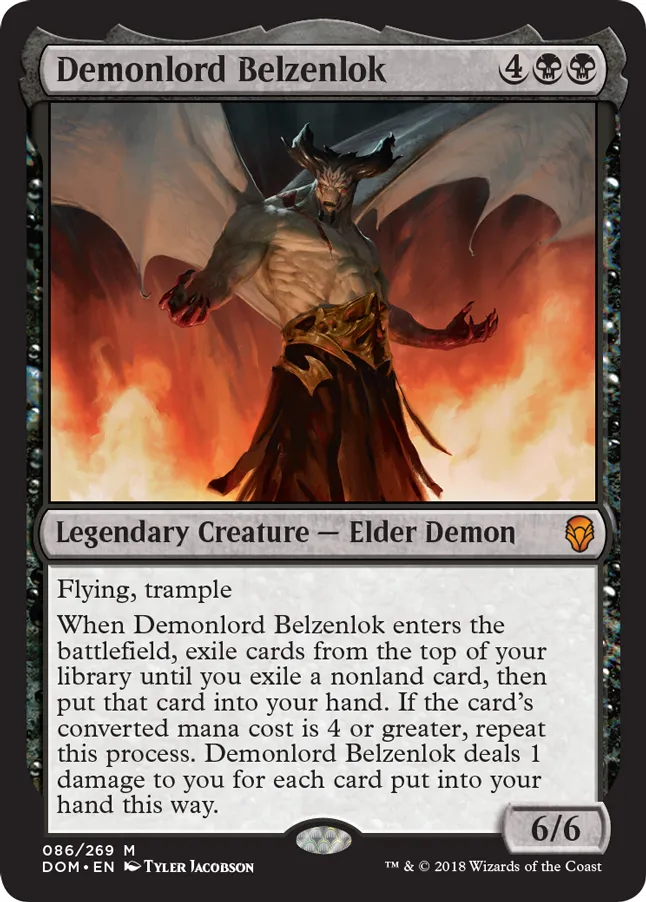 MTG Canarias - DOM 086 - Demonlord Belzenlok