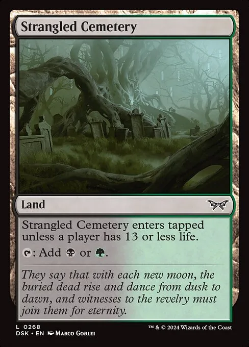 Cementerio estrangulado