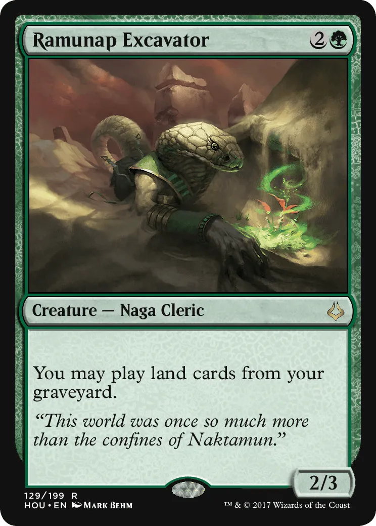 MTG Canarias - HOU 129 - Ramunap Excavator
