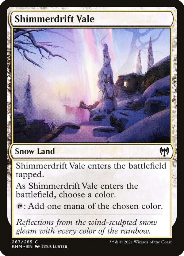 MTG Canarias - KHM 267 - Shimmerdrift Vale