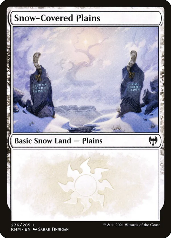 MTG Canarias - KHM 276 - Snow-Covered Plains