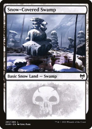 MTG Canarias – KHM 281 – Snow-Covered Swamp