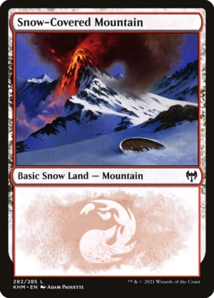 MTG Canarias - KHM 282 - Snow-Covered Mountain