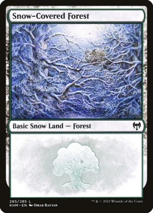 MTG Canarias - KHM 285 - Snow-Covered Forest