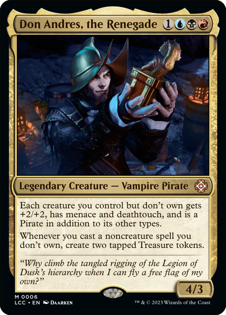 MTG Canarias - LCC 0006 - Don Andres, the Renegade