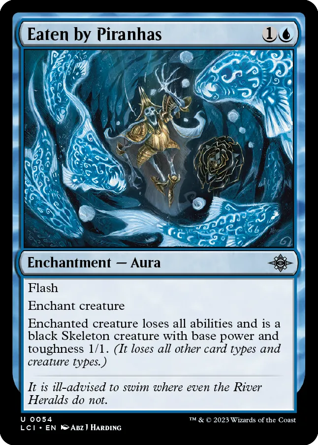MTG Canarias - LCI 0054 - Eaten by Piranhas