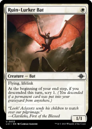 MTG Canarias - LCI 33 - Ruin-Lurker Bat